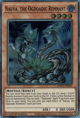 Nauya, the Ogdoadic Remnant - ANGU-EN002 Super Rare 1st Edition