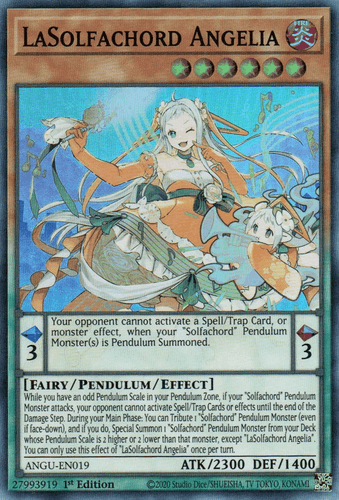 LaSolfachord Angelia - ANGU-EN019 Super Rare 1st Edition