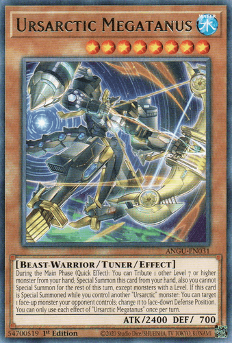 Ursarctic Megatanus - ANGU-EN031 Rare 1st Edition