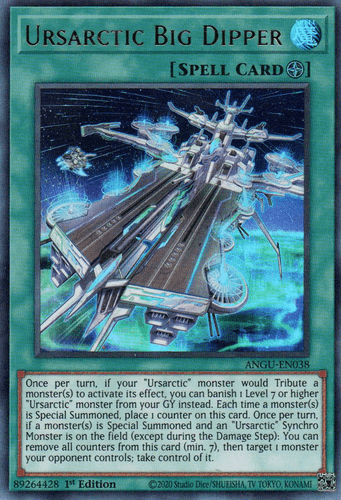 Ursarctic Big Dipper - ANGU-EN038 Ultra Rare 1st Edition