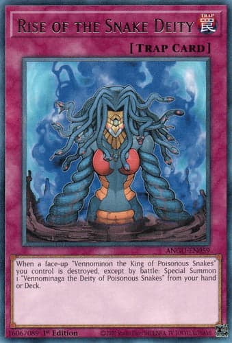 Rise of the Snake Deity - ANGU-EN059 Rare 1st Edition