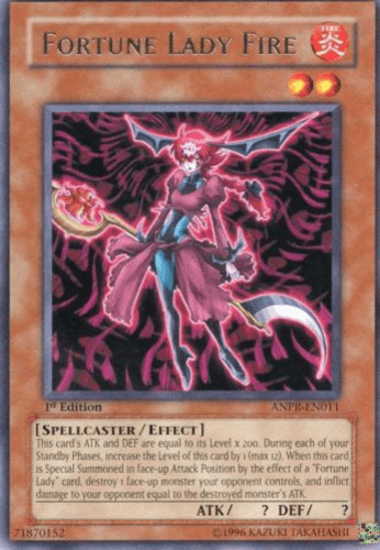 Fortune Lady Fire - ANPR-EN011 Rare Unlimited