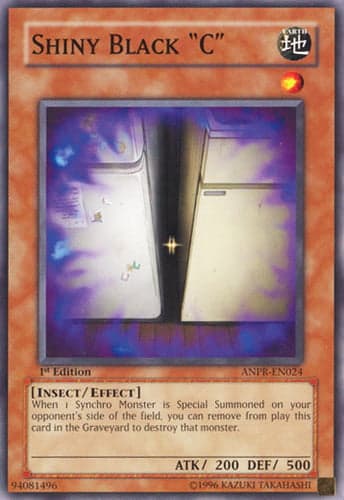 Shiny Black "C" - ANPR-EN024 Common 1st Edition