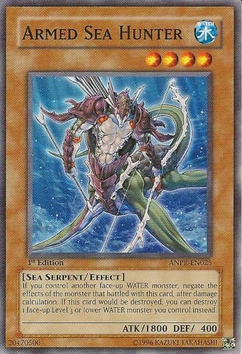 Armed Sea Hunter - ANPR-EN025 Common 1st Edition