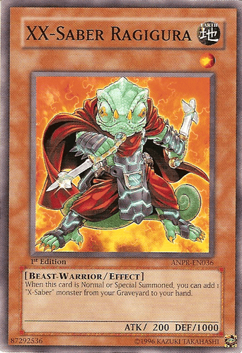 XX-Saber Ragigura - ANPR-EN036 Common Unlimited