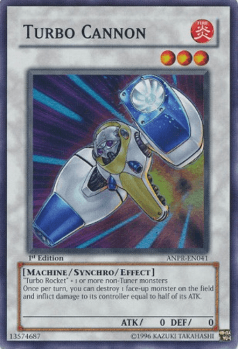 Turbo Cannon - ANPR-EN041 Super Rare 1st Edition