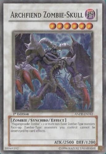 Archfiend Zombie-Skull - ANPR-EN042 Super Rare Unlimited