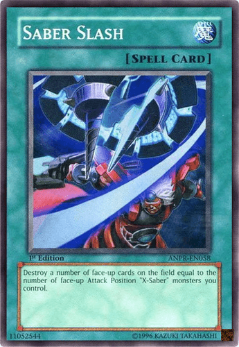 Saber Slash - ANPR-EN058 Super Rare Unlimited