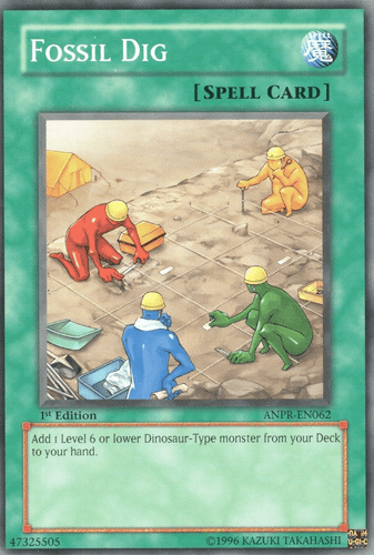 Fossil Dig - ANPR-EN062 Common 1st Edition