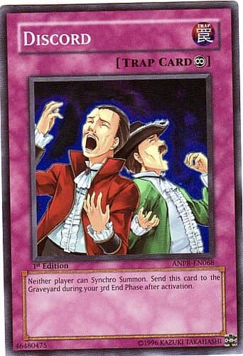 Discord - ANPR-EN068 Super Rare 1st Edition