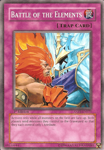 Battle of the Elements - ANPR-EN075 Common 1st Edition