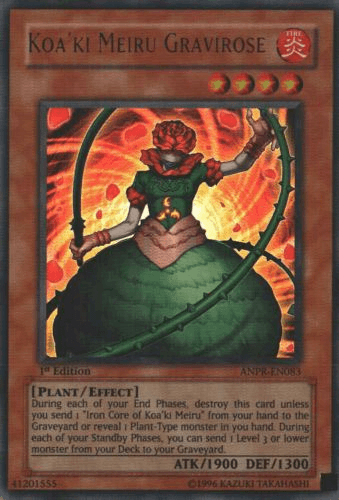 Koa'ki Meiru Gravirose - ANPR-EN083 Ultra Rare 1st Edition