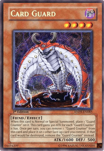 Card Guard - ANPR-EN085 Secret Rare 1st Edition