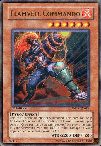 Flamvell Commando - ANPR-EN086 Ultra Rare Unlimited