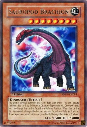 Sauropod Brachion - ANPR-EN095 Rare 1st Edition
