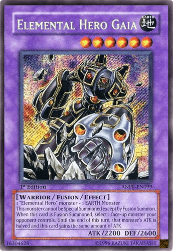 Elemental HERO Gaia - ANPR-EN099 Secret Rare Unlimited