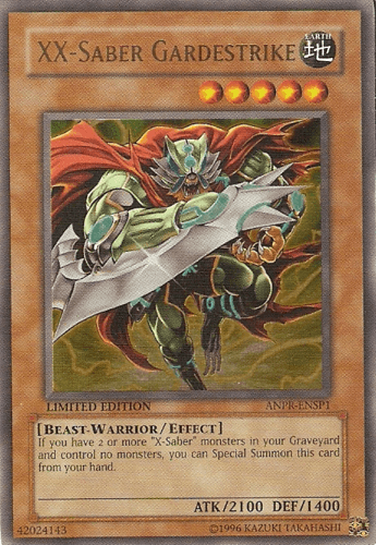 XX-Saber Gardestrike - ANPR-ENSP1 Ultra Rare Limited Edition