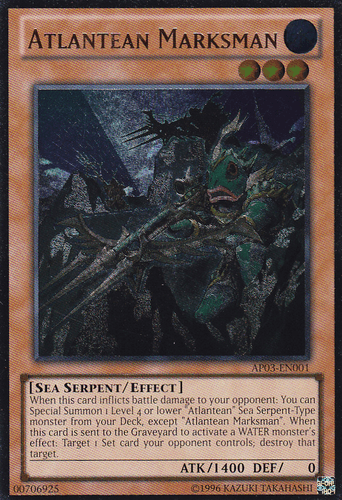 Atlantean Marksman - AP03-EN001 Ultimate Rare Unlimited