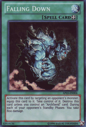 Falling Down - AP03-EN006 Super Rare Unlimited
