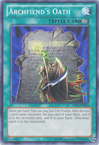 Archfiend's Oath - AP04-EN024 Common Unlimited