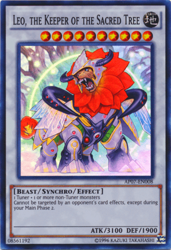 Leo, the Keeper of the Sacred Tree - AP07-EN008 Super Rare Unlimited