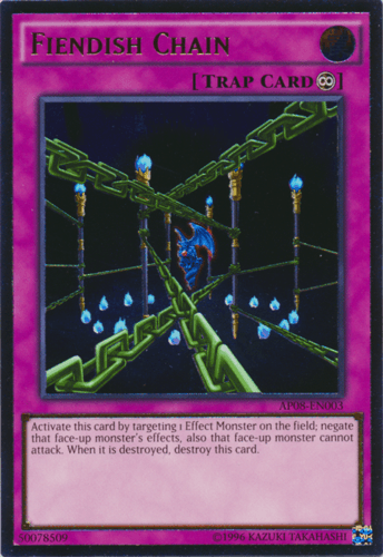 Fiendish Chain - AP08-EN003 Ultimate Rare Unlimited