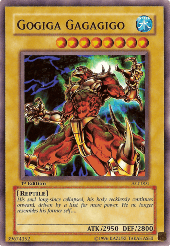 Gogiga Gagagigo - AST-001 Common 1st Edition
