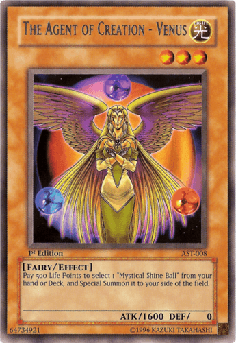 The Agent of Creation - Venus - AST-008 Rare Unlimited