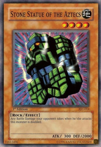 Stone Statue of the Aztecs - AST-014 Super Rare Unlimited