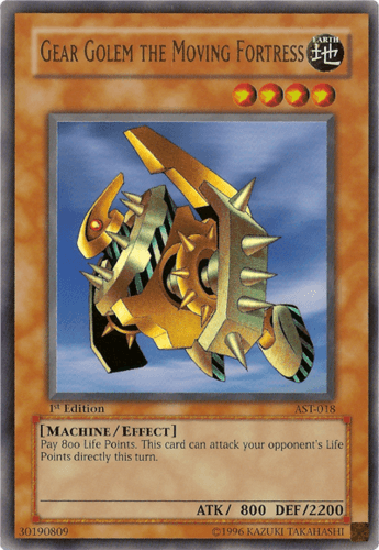 Gear Golem the Moving Fortress - AST-018 Ultra Rare Unlimited