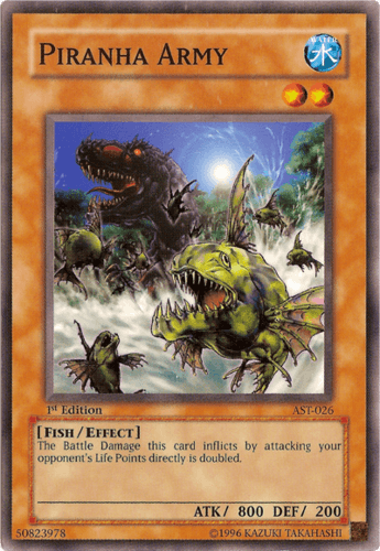 Piranha Army - AST-026 Common 1st Edition