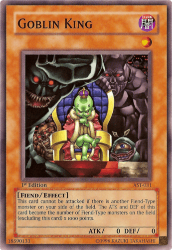 Goblin King - AST-031 Common 1st Edition