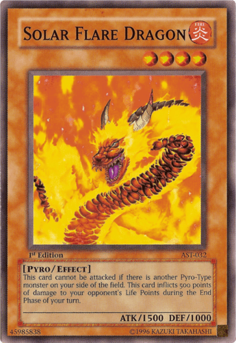 Solar Flare Dragon - AST-032 Common Unlimited