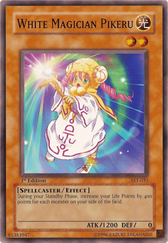 White Magician Pikeru - AST-033 Common 1st Edition