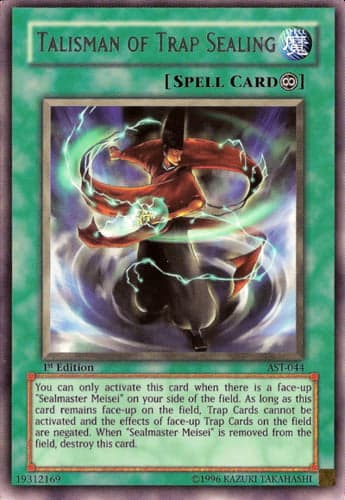 Talisman of Trap Sealing - AST-044 Rare Unlimited