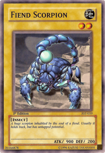 Fiend Scorpion - AST-059 Common Unlimited