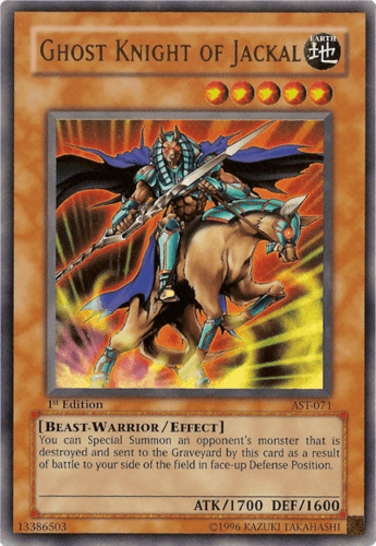 Ghost Knight of Jackal - AST-071 Ultra Rare Unlimited