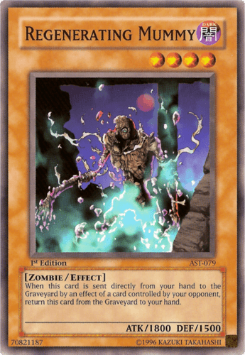 Regenerating Mummy - AST-079 Common 1st Edition