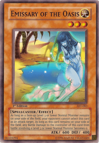 Emissary of the Oasis - AST-083 Common 1st Edition