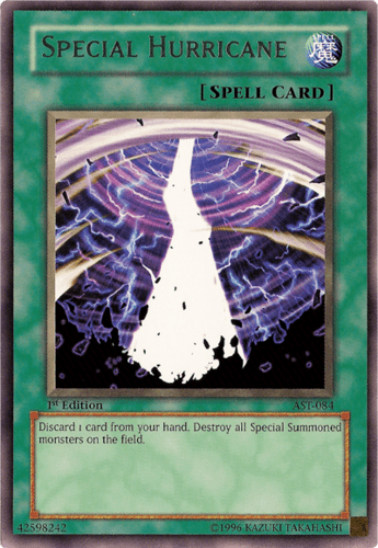 Special Hurricane - AST-084 Rare 1st Edition