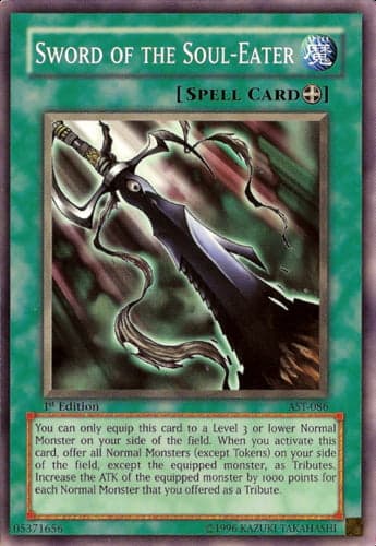 Sword of the Soul-Eater - AST-086 Common 1st Edition