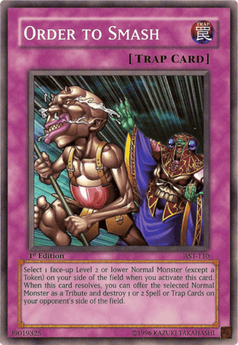 Order to Smash - AST-110 Common 1st Edition