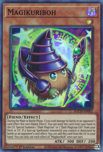 Magikuriboh - BACH-EN001 Super Rare 1st Edition