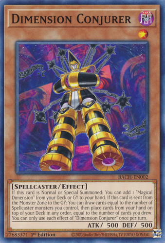 Dimension Conjurer - BACH-EN002 Common 1st Edition