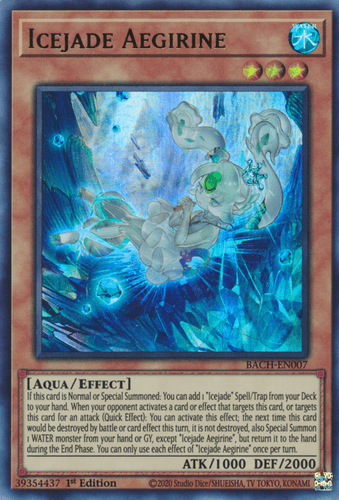 Icejade Aegirine - BACH-EN007 Ultra Rare 1st Edition