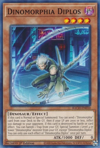 Dinomorphia Diplos - BACH-EN010 Common 1st Edition