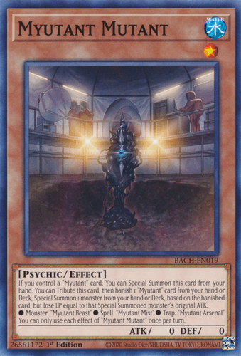 Myutant Mutant - BACH-EN019 Common 1st Edition