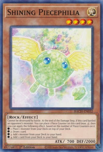 Shining Piecephilia - BACH-EN032 Common 1st Edition