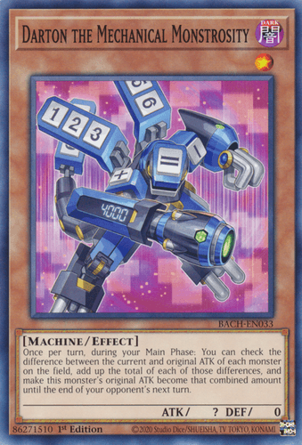 Darton the Mechanical Monstrosity - BACH-EN033 Common 1st Edition