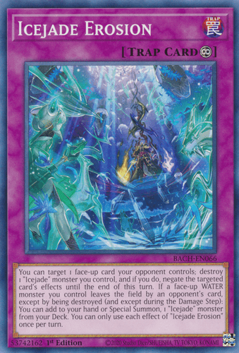 Icejade Erosion - BACH-EN066 Common 1st Edition